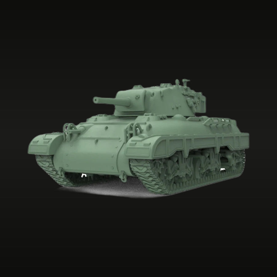 WWII US M4 Sherman Medium Tank 1/87 Resin Vehicle Kit - unpainted resin model kit
