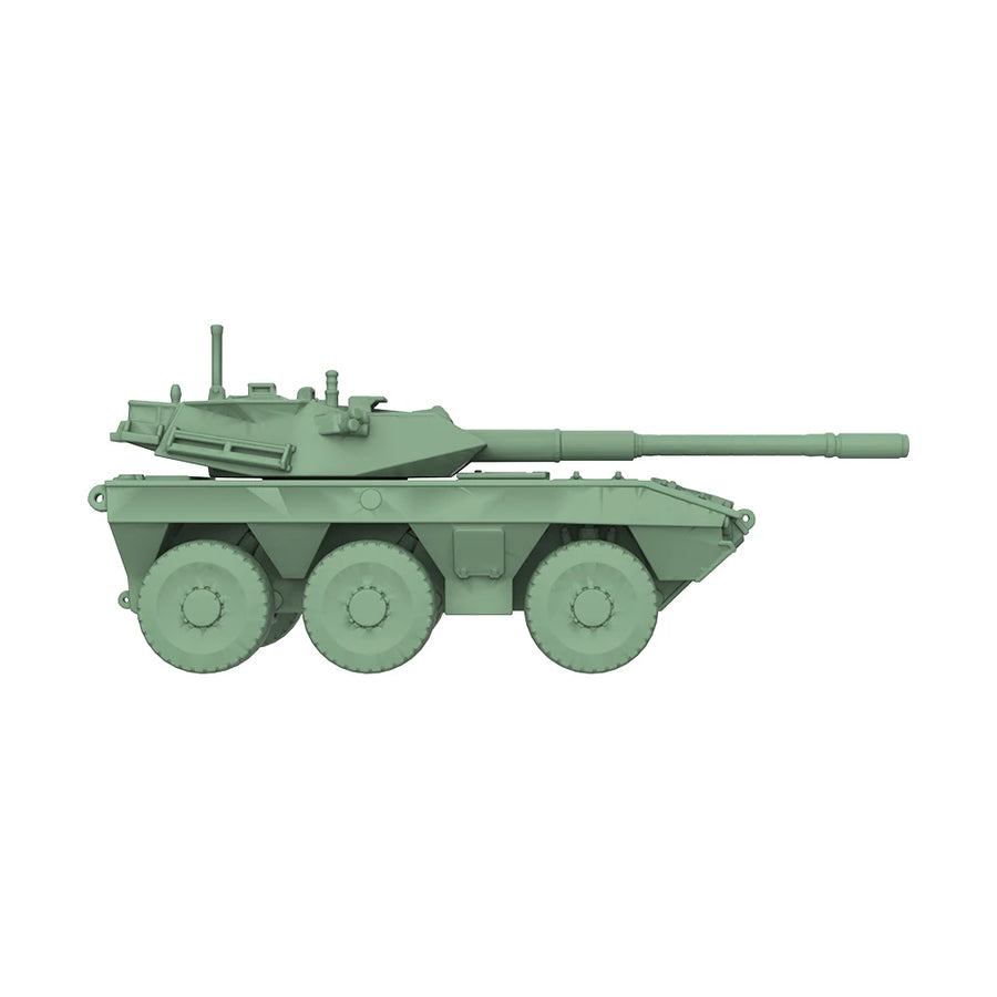 Modern 6x6 Wheeled Tank Destroyer/Fire Support Vehicle 1/56 Resin Vehicle Kit - resin model view 5