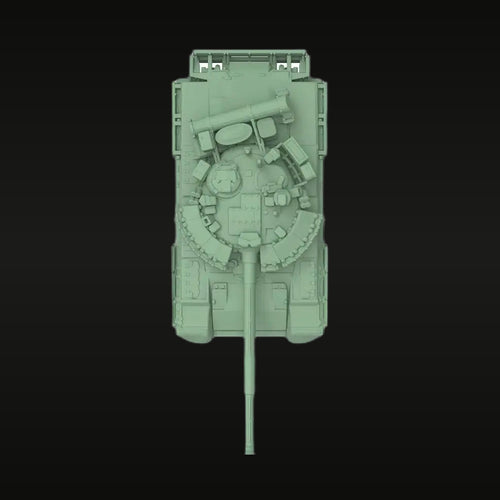 Soviet T-80BV Main Battle Tank 1/56 Scale Resin Model Kit