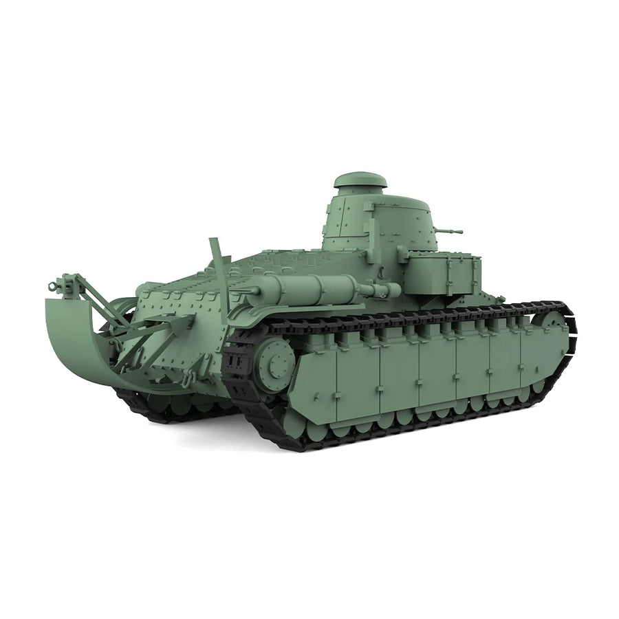 SS657 1/144 1/700 1/200 1/350 Military Model Kit France Chare D1 Light Tank Miniature Static Model War Games
