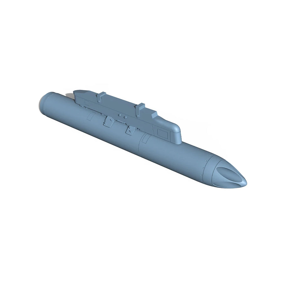 Soviet Cold War Era Submarine 1/144 Resin Model Kit - resin model view 2