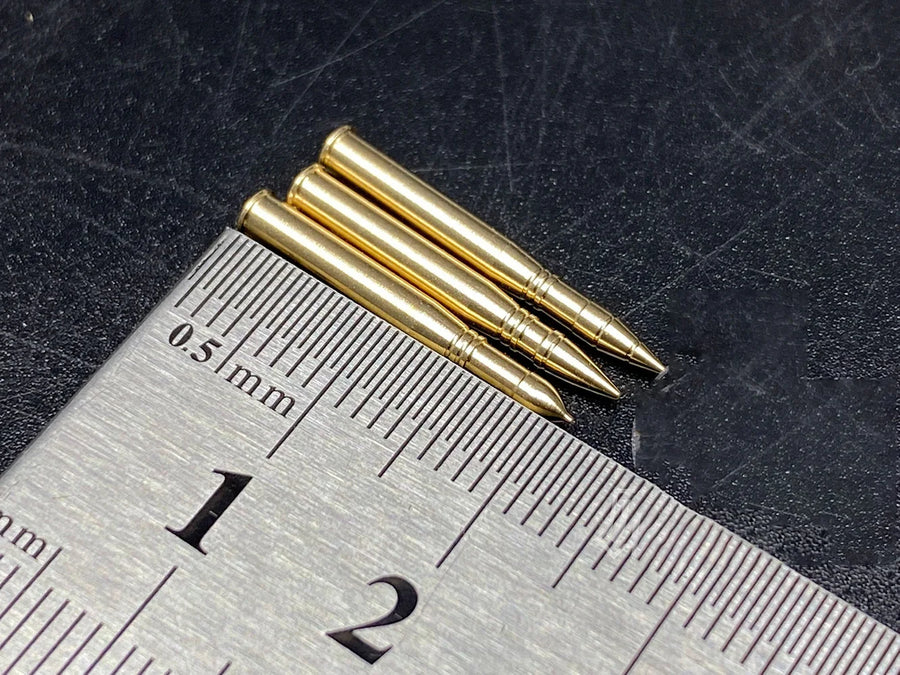 1/35 CYT034 Three Types of Metal Shells for Model Tanks Universal 75Mm and DIY Tools for Making Accessories