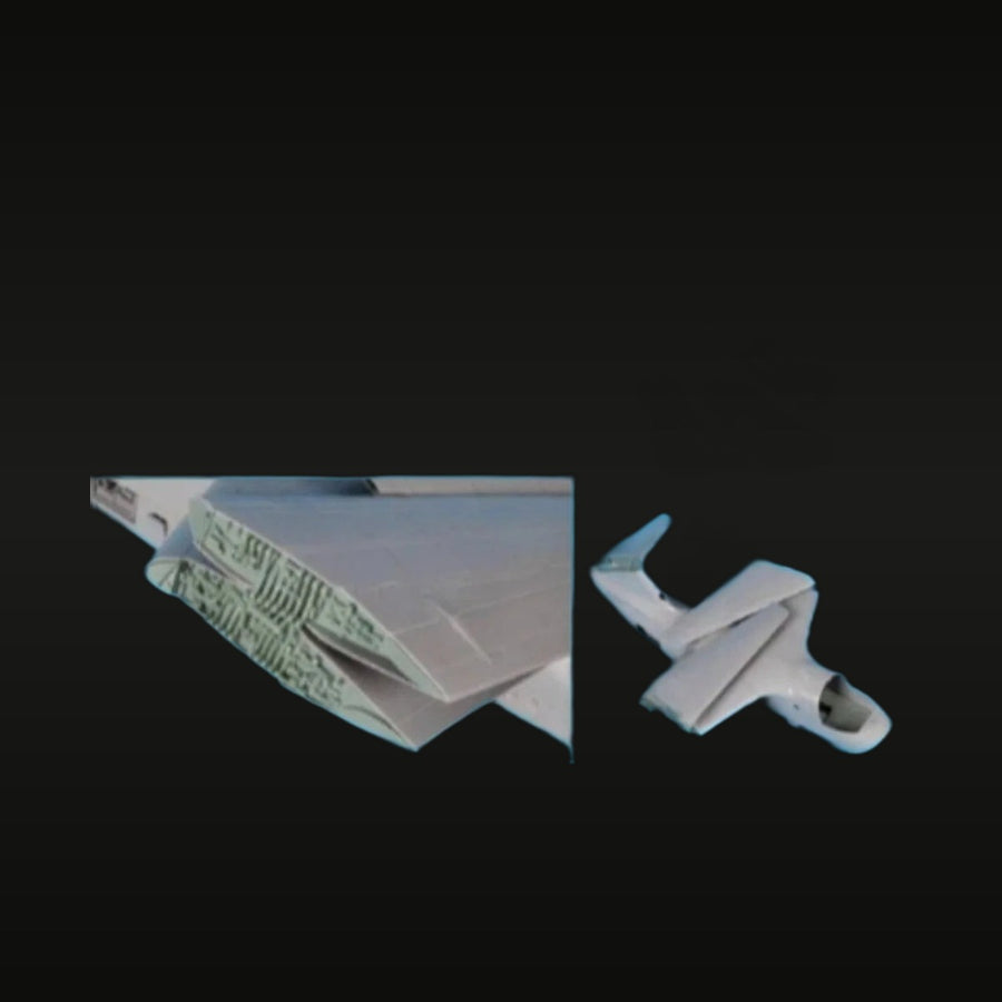 Modern Stealth Jet Aircraft Resin Model Kit 1/48 - unpainted resin model kit