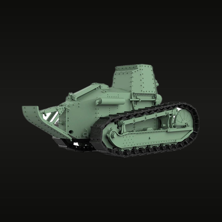 French Renault FT Light Tank 1/35 Resin Vehicle Kit - unpainted resin model kit