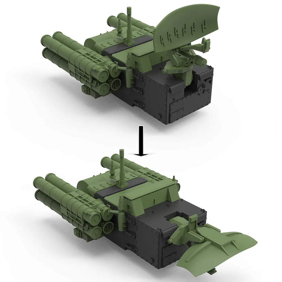 Modern Russian Pantsir/Tor Air Defense System 1/35 Resin Vehicle Kit - resin model view 2