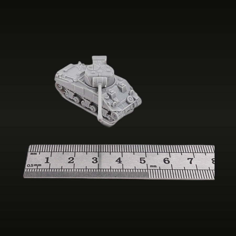 WWII British Sherman Firefly Tank 1/48 Resin Vehicle Kit - unpainted resin model kit