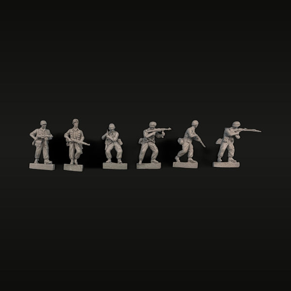 Jungle Squad Modern Infantry 1/72 Resin Figure Kit