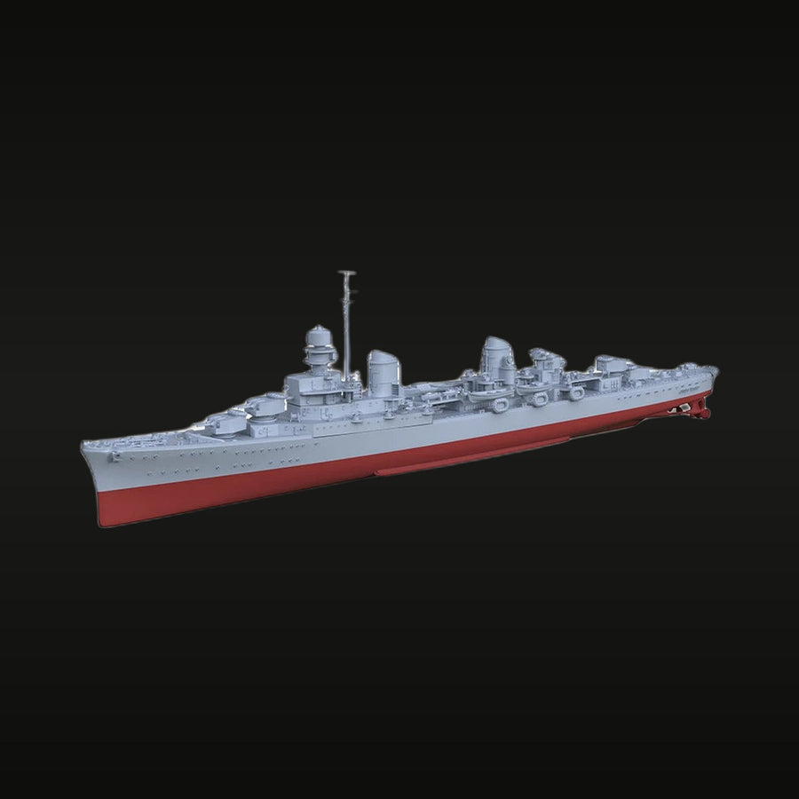 Italian Capitani Romani-Class Light Cruiser 1/1250 Resin Ship Kit - unpainted resin model kit