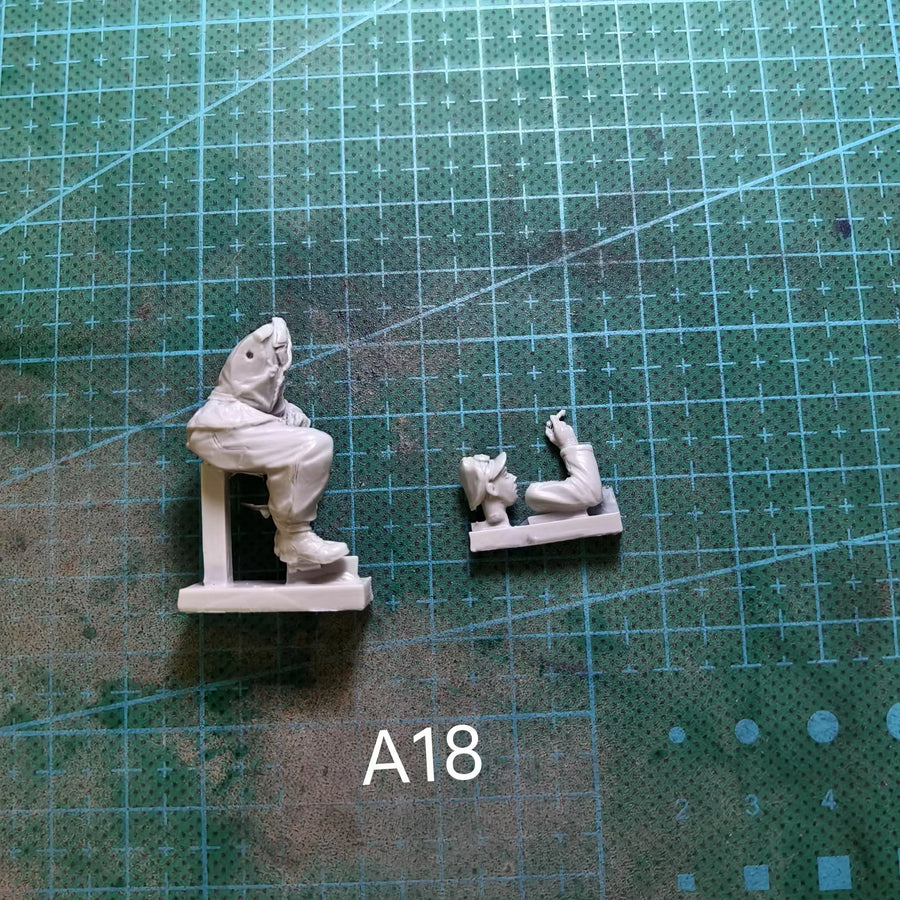 1/35 Resin Model Figure GK， Unassembled and Unpainted Kit