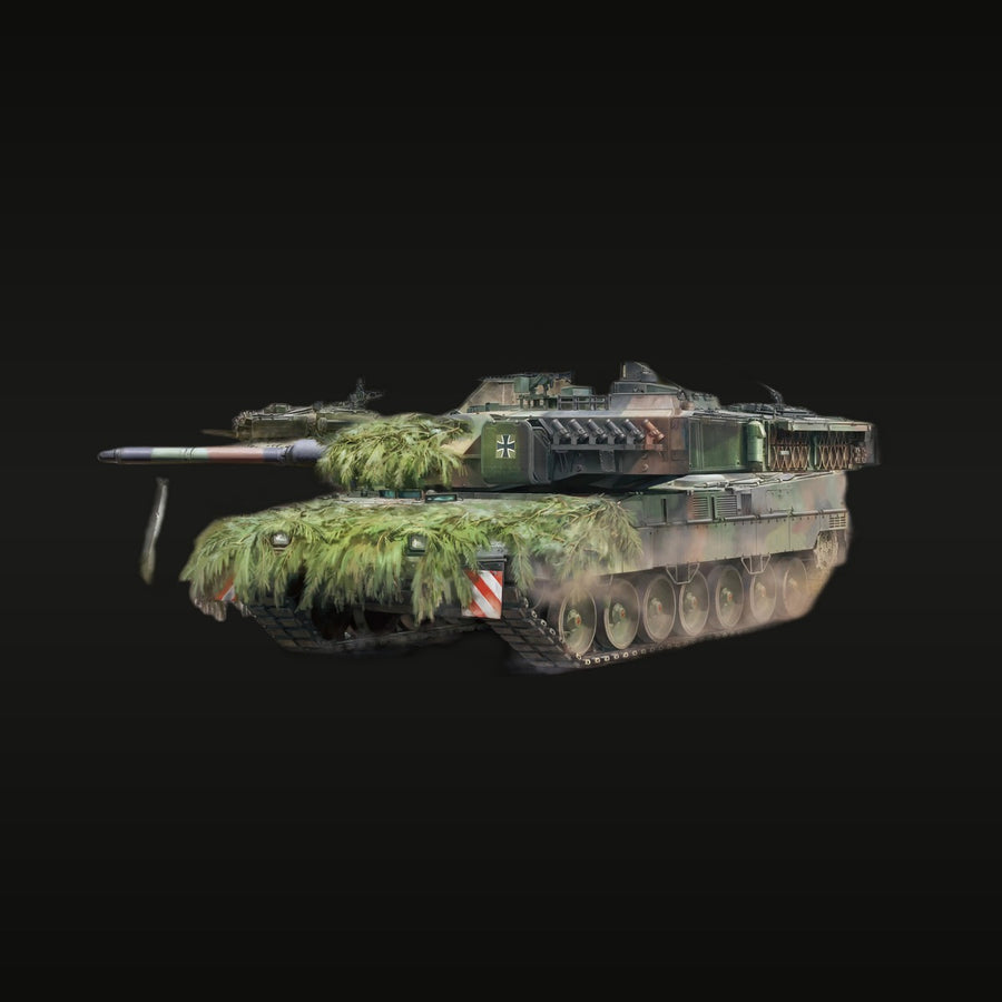 German Leopard 2A6 Main Battle Tank 1/35 Resin Model Kit - unpainted resin model kit