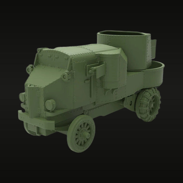 Russian Empire Garford-Putilov Armoured Car 1/48 Resin Vehicle Kit