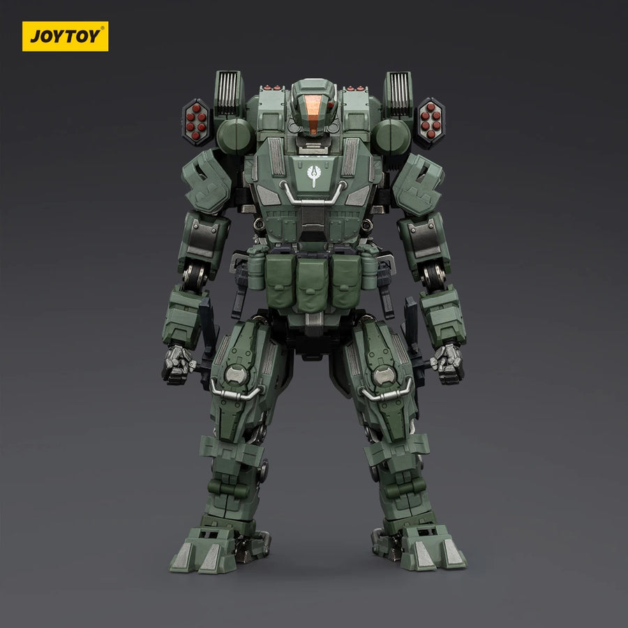 Sci-Fi Mecha Exosuit with Dual Cannons and Weapon Array 1/25 Resin Kit - resin model view 4