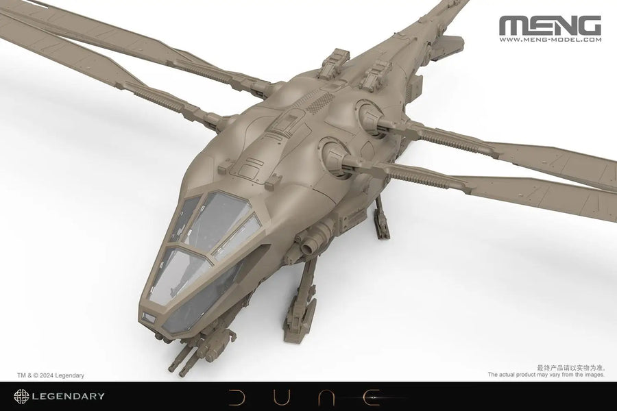 MENG Model DS-009 1/72 SCALE HARKONNEN ORNITHOPTER MODEL KIT
