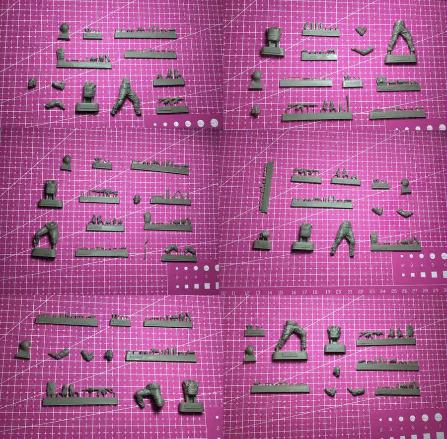 1/35 Resin Model Figure Gk，Unassembled and Unpainted Kit