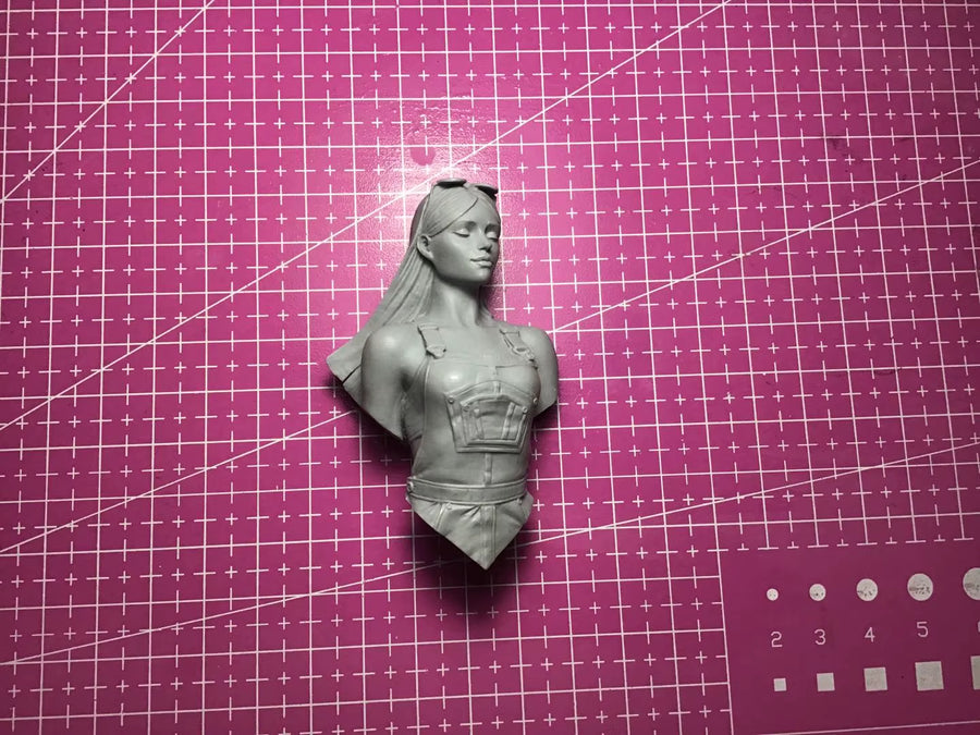 Total Height: 75Mm, Resin Model Bust GK， Unassembled and Unpainted Kit