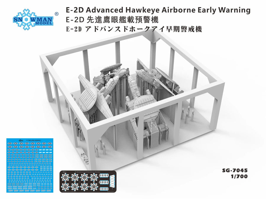 Snowman SG-7045 1/700 E-2D Advanced Hawkeye Airborne Early Warning