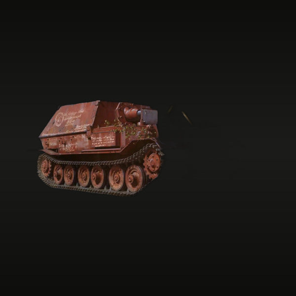 WWII German Jagdpanzer Ferdinand Tank Destroyer 1/35 Resin Vehicle Kit