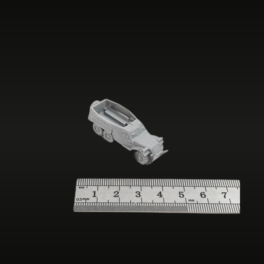Soviet BTR-152 Armored Personnel Carrier 1/144 Resin Vehicle Kit - unpainted resin model kit