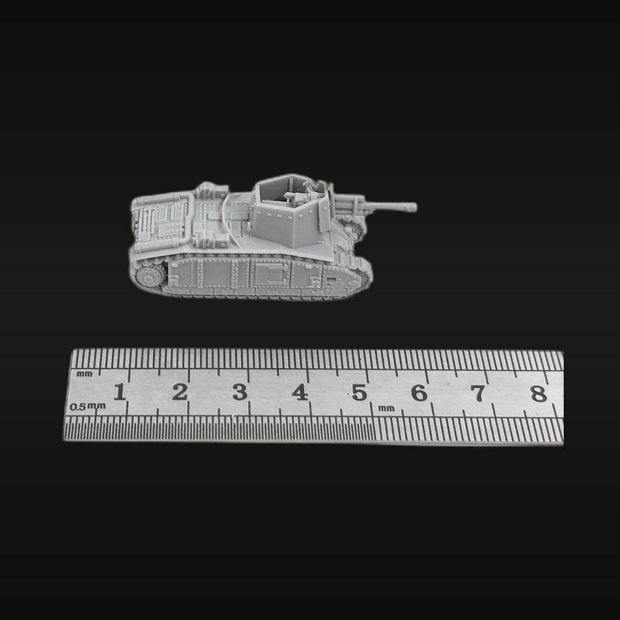 WWII German Selbstfahrlafette Self-Propelled Gun 1/144 Resin Vehicle Kit - unpainted resin model kit