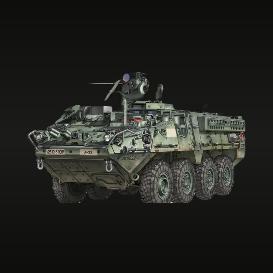 Modern US Army Stryker M1127 RCV 1/72 Resin Vehicle Kit - unpainted resin model kit