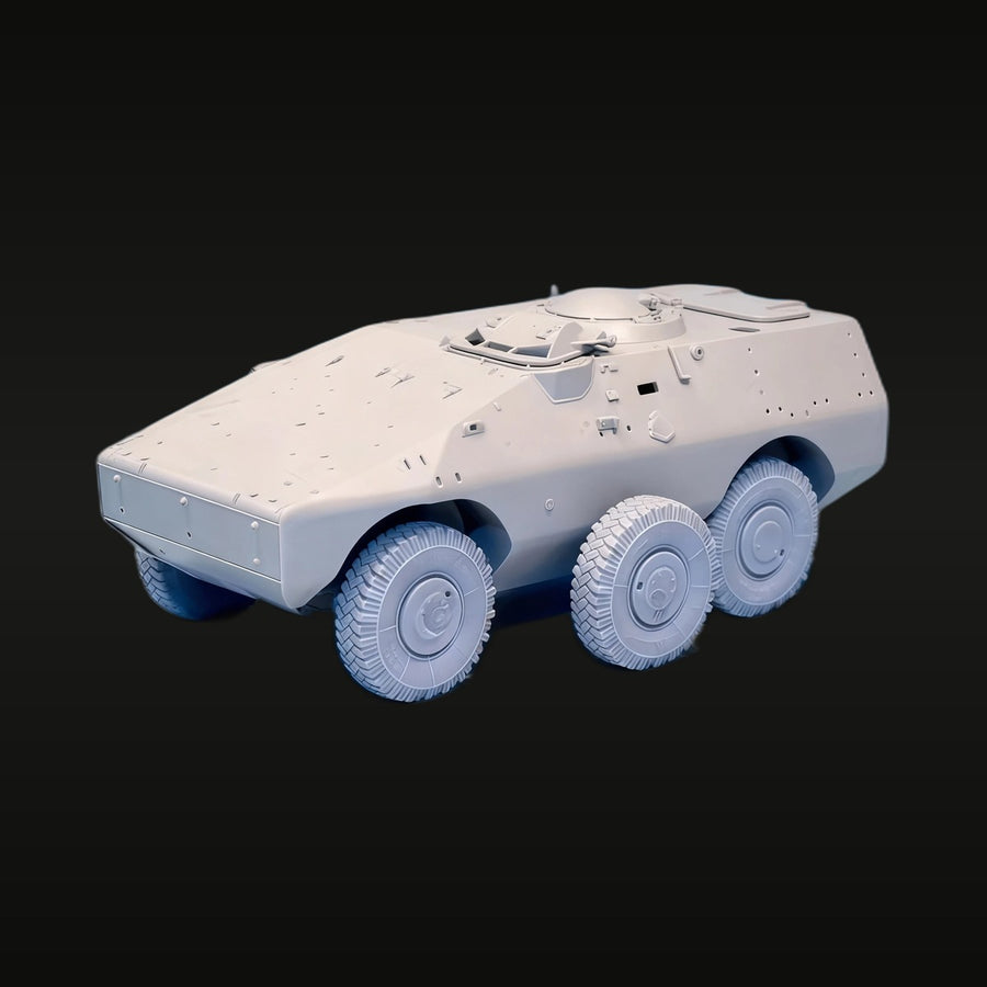 Modern 6x6 Armored Vehicle Tire Set 1/35 Resin Accessory Kit - unpainted resin model kit