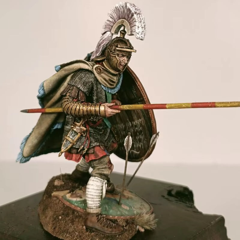 Roman Legionary Centurion Set Legio XXX Ulpia Victrix 54mm Resin Figure Kit - resin model view 4