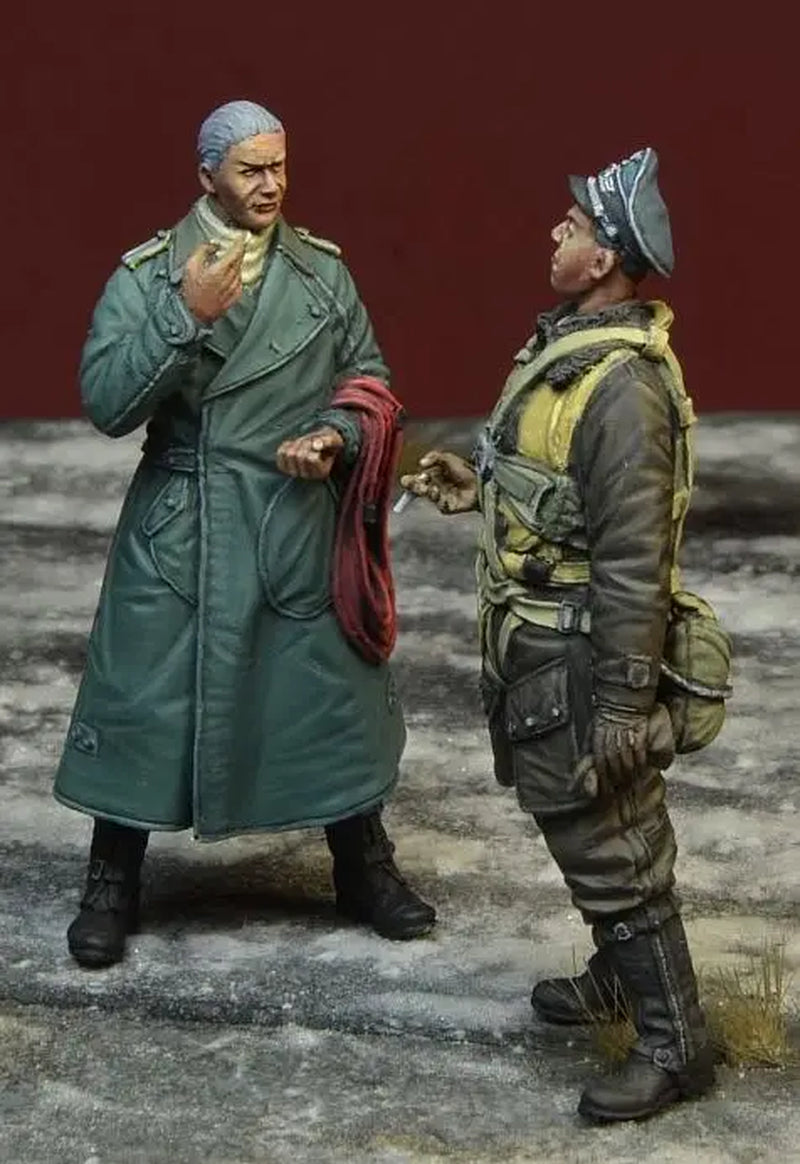 1/35 Resin Model Figure Gk，Unassembled and Unpainted Kit