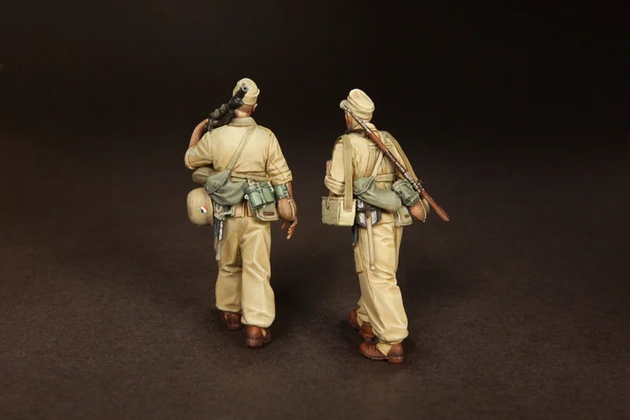 1/35 Resin Model Figure GK, Military Theme ，Unassembled and Unpainted Kit
