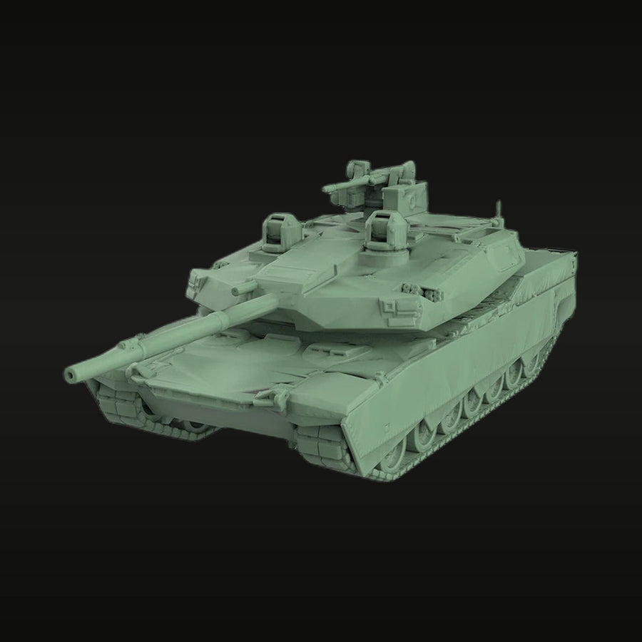 M1 Abrams Main Battle Tank 1/200 Resin Model Kit - unpainted resin model kit