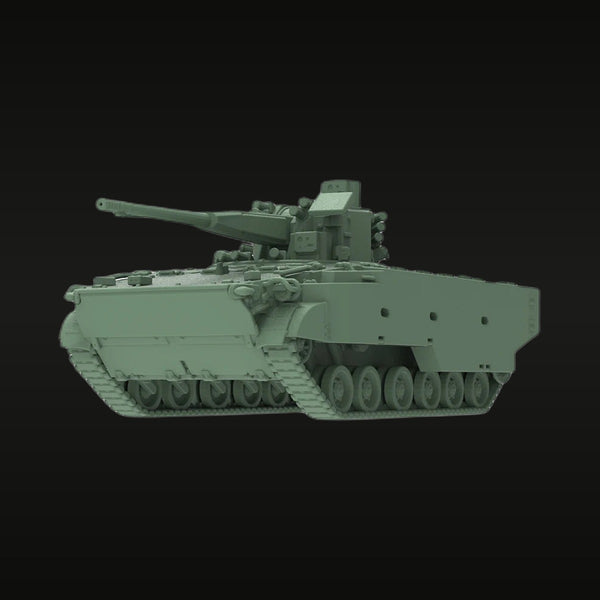 Modern Russian Tracked Infantry Fighting Vehicle Single Autocannon Turret 1/56 Resin Model Kit