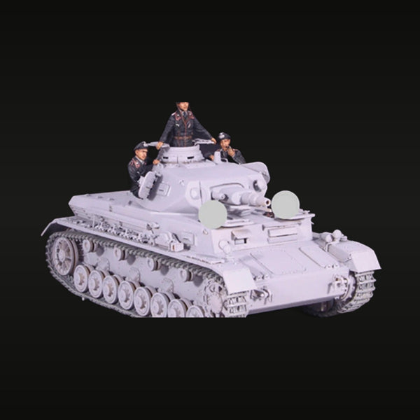 WWII German Panzer IV Tank Crew 3-Figure Set 1/35 Resin Diorama