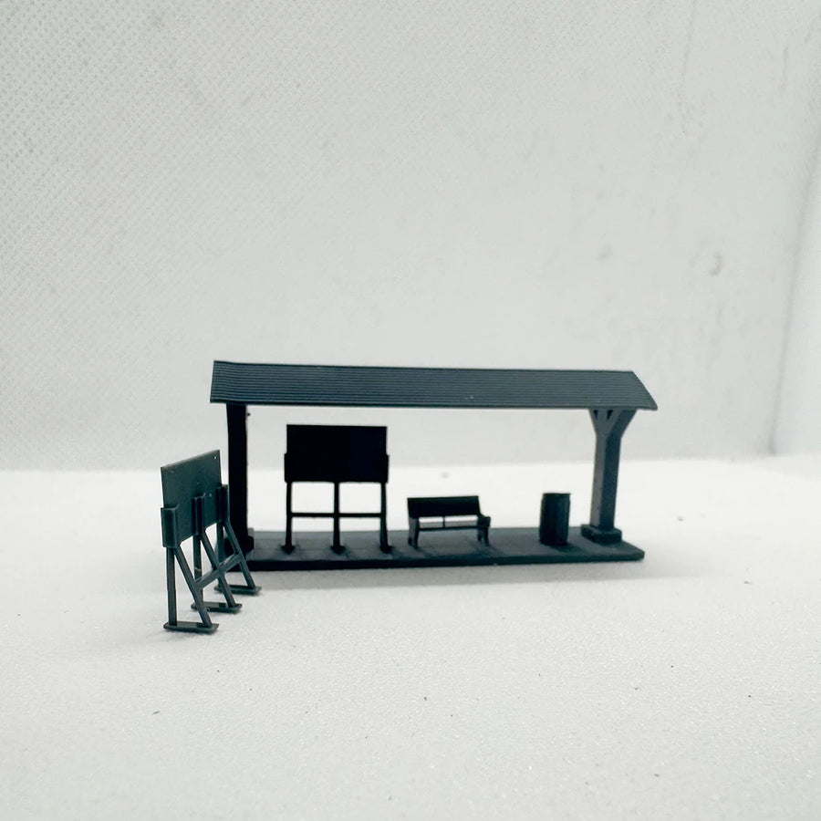 Small Station Passenger Platform for Railway Layout LYTS070 1/220 1/48 1/64 1/72 1/87 1/144 1/160 Z Scale Miniature Scene