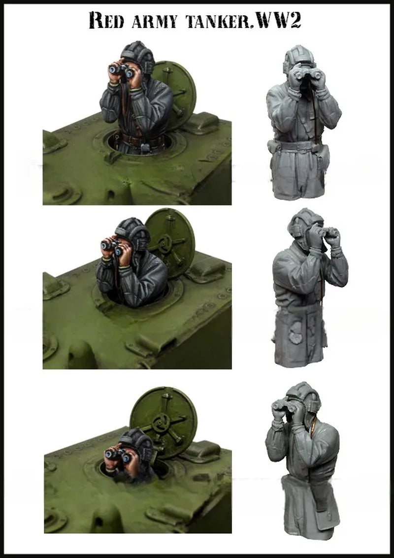 1:35 Model Kit Resin Kit Soviet Tank Observer