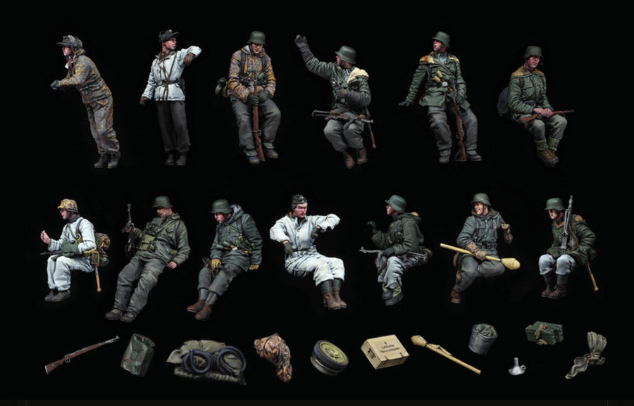 1/35 Resin Model Figure GK ， Unassembled and Unpainted Kit
