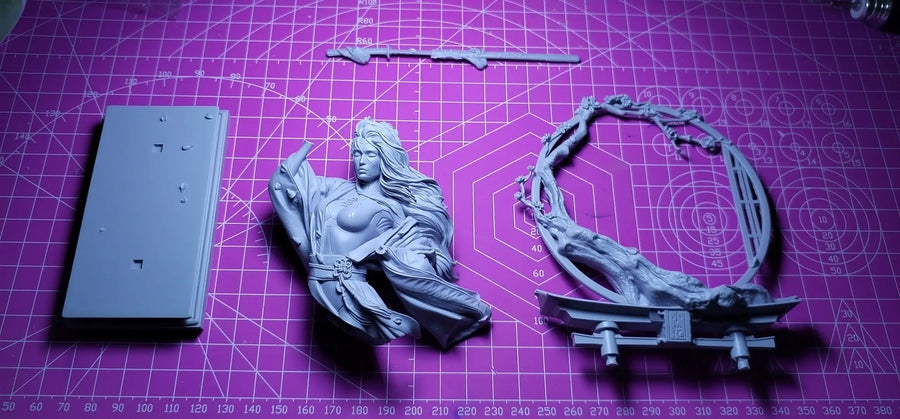 1/11 Resin Model Bust Gk，Unassembled and Unpainted Kit
