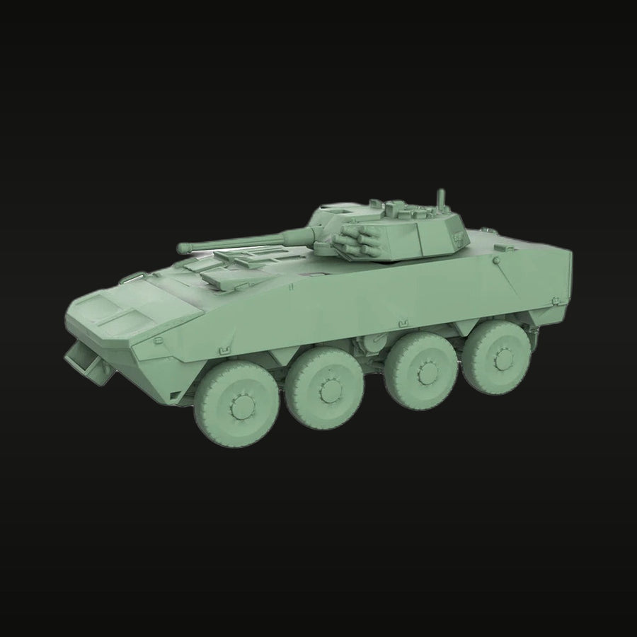 Modern Polish Rosomak 8x8 Armoured Vehicle 1/72 Resin Kit - unpainted resin model kit