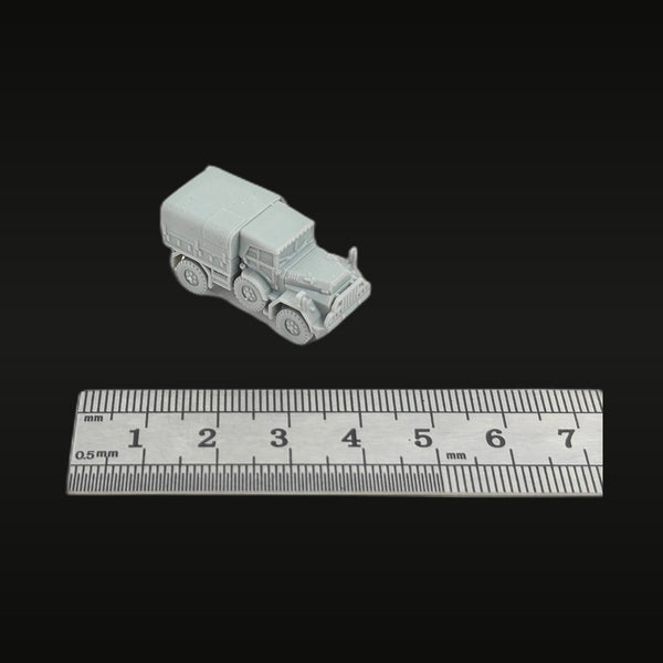 WWII DAF YA-326 Utility Truck with Canvas Cover 1/144 Resin Vehicle Kit