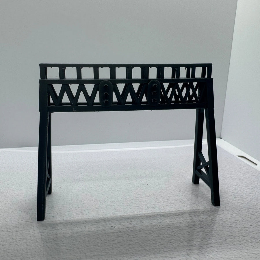 Model Railway Scenery Dwarf Block Signal and Bridge Set LYTS097 1/220 1/48 1/64 1/72 1/87 1/144 1/160 Z Scale Miniature Scene