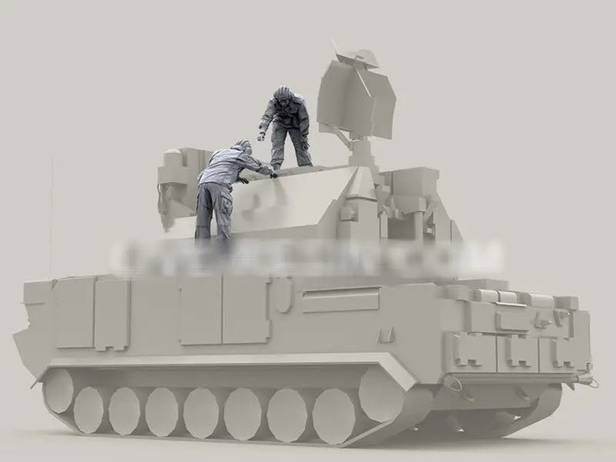 1/35 Resin Model Figure GK，2 Figure , Unassembled and Unpainted Kit