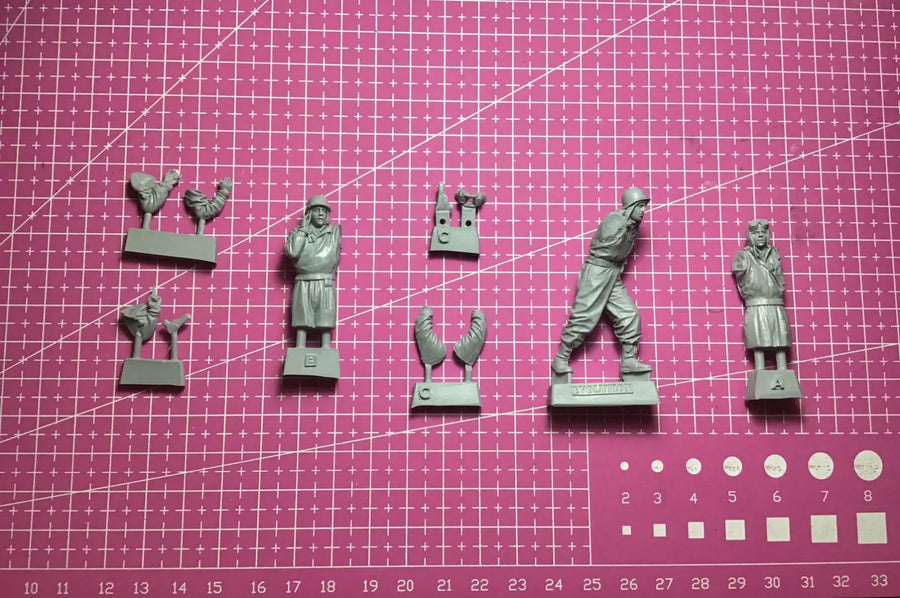 1/35 Resin Model Figure GK， Unassembled and Unpainted Kit