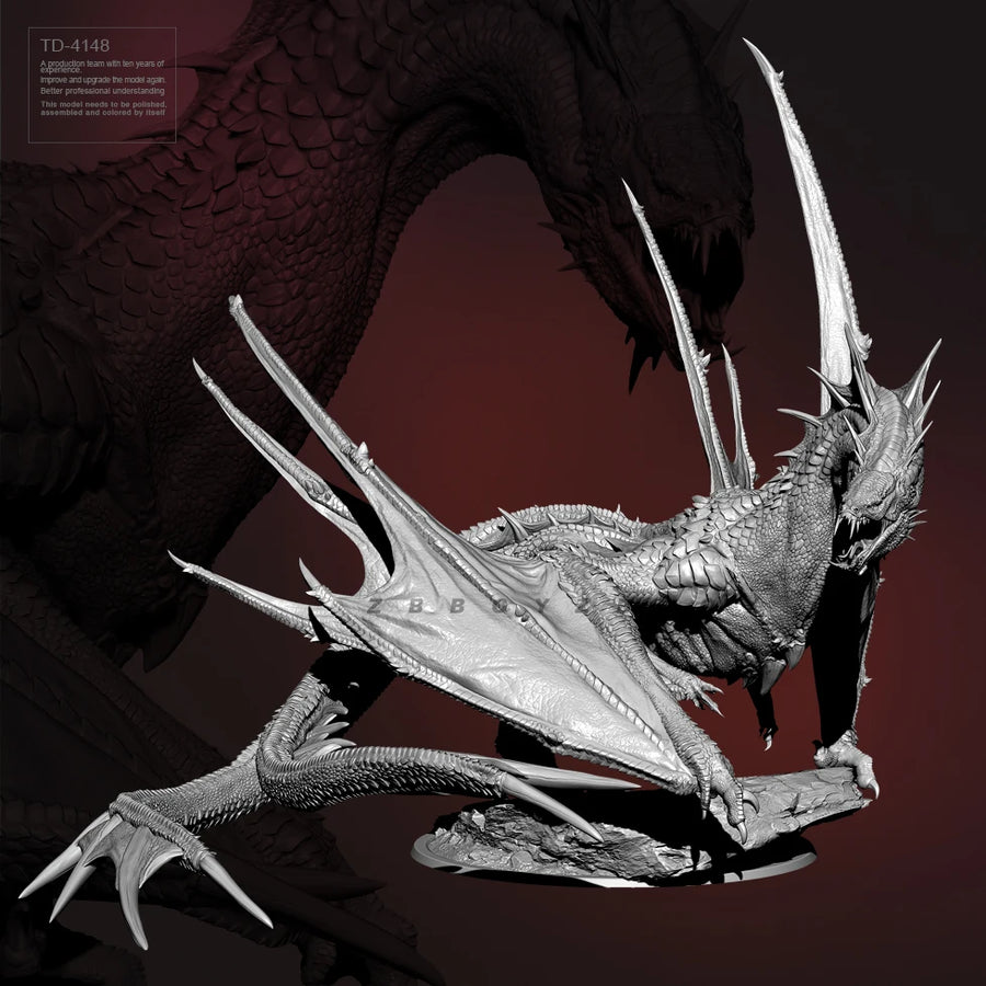 80MM 110MM Resin Model Kits Figure Colorless and Self-Assembled TD-4148