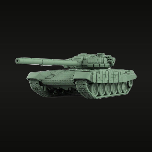 Soviet T-72B Main Battle Tank 1/72 Resin Vehicle Kit