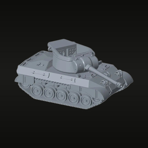 WWII M4A3E8 Sherman Medium Tank 1/144 Resin Vehicle Kit