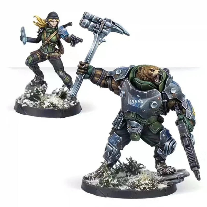 40Mm+25Mm Base Resin Figure Ariadna Beast Pack Character Kit Requires Manual Coloring and Assembly Model Kit