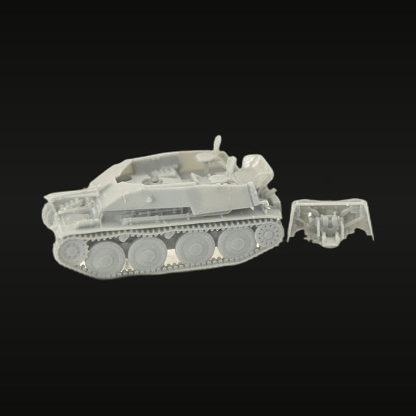 WWII German Marder III Tank Destroyer 1/144 Resin Vehicle Kit