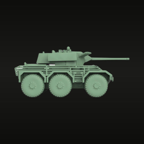 France Giat Sphinx 6x6 Armoured Vehicle 1/56 Resin Model Kit