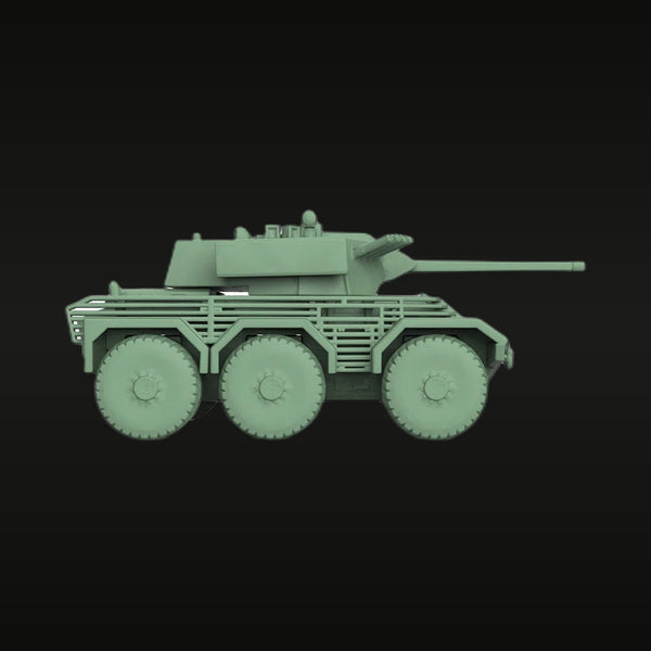 Modern French GIAT Sphinx 6x6 Armored Vehicle 1/56 Resin Kit