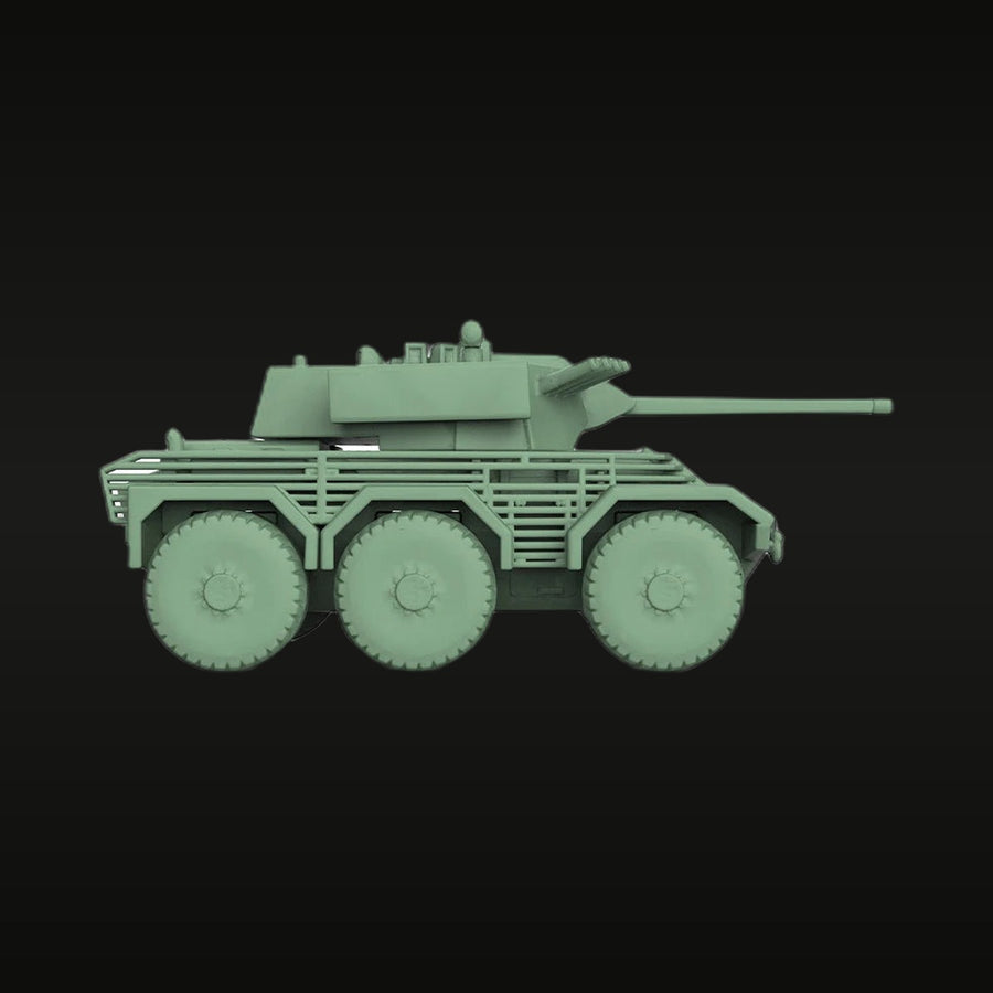 Modern French GIAT Sphinx 6x6 Armored Vehicle 1/56 Resin Kit - unpainted resin model kit