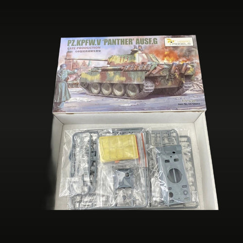 WWII German Panther Ausf.G Tank 1/72 Scale Resin Model Kit