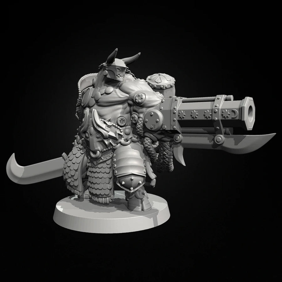 The Height of Man 38Mm 50Mm 75Mm Resin Model Thunder Warrior Colorless and Self-Assembled（3D Printing ）TD-7498 /3D